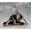 MegaHouse One Piece Trafalgar Law P.O.P Portrait of Pirates 17 cm – PVC-Figur mit Katana und Herz-Piratenlogo