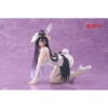 Taito Prize Overlord Albedo Desktop Cute Bunny Ver. Renewal 13 cm – PVC-Figur mit goldfarbenem Outfit und schwarzen Flügeln