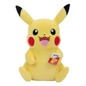 Pokémon Pikachu XXL Plüschfigur 61 cm – großes gelbes Kuschelplüschtier von Jazwares, offiziell lizenziert