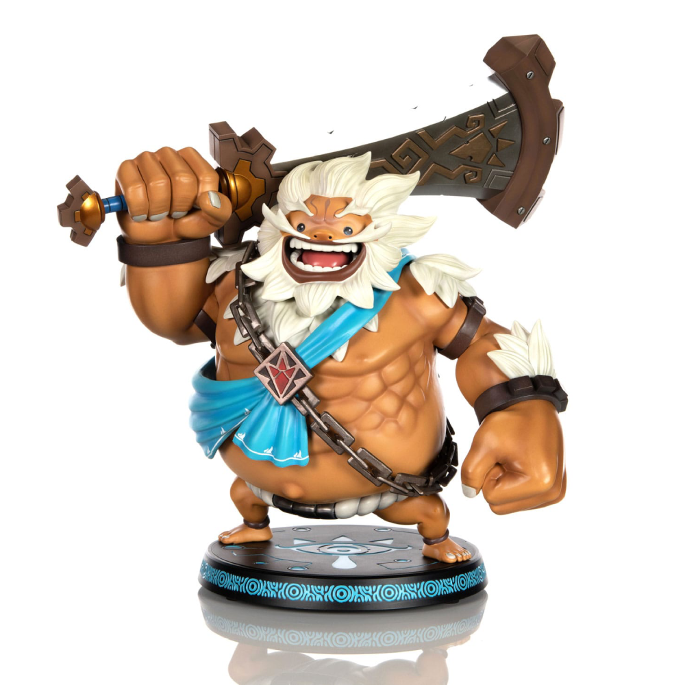 First 4 Figures Daruk Statue 29 cm aus The Legend of Zelda: Breath of the Wild – handbemalt, auf Base mit Logo