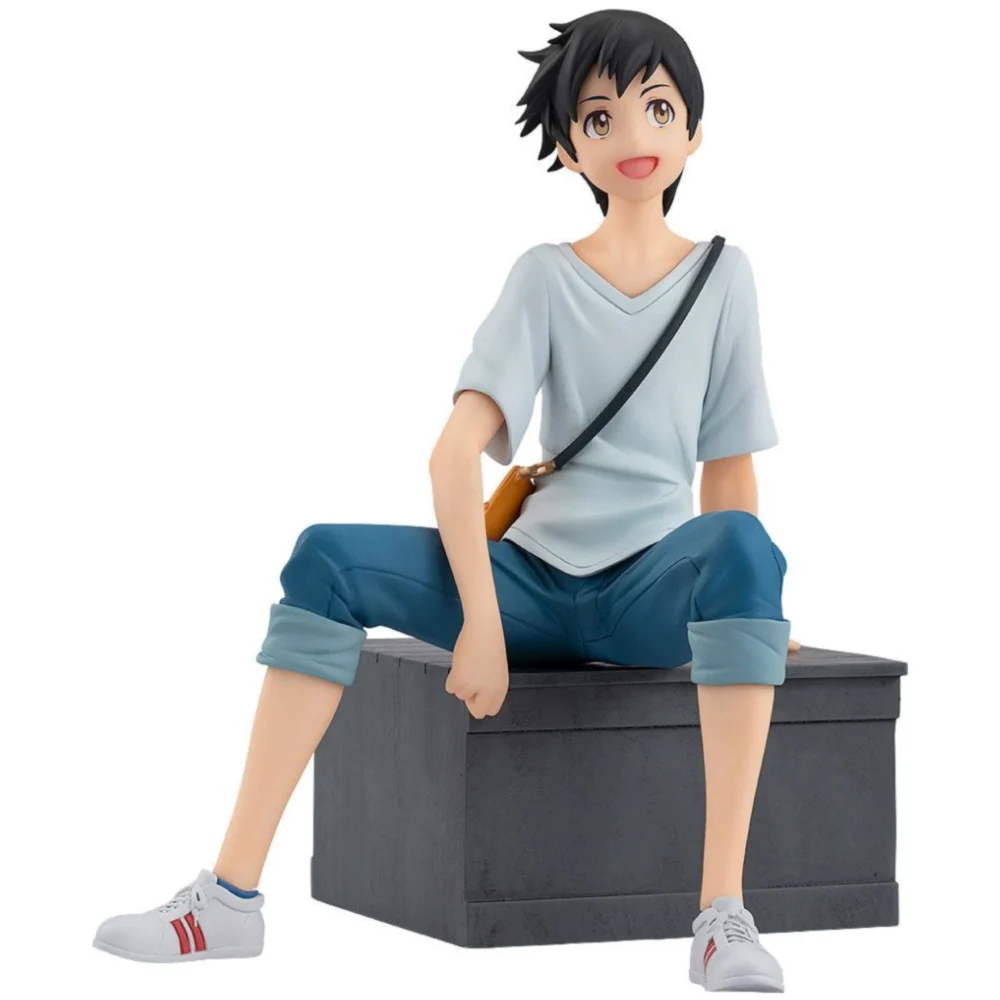 Weathering with You – Hodaka Morishima 12 cm PVC-Statue aus der Pop Up Parade-Reihe von Good Smile Company, offiziell lizenzierte Figur in Fensterbox mit Base