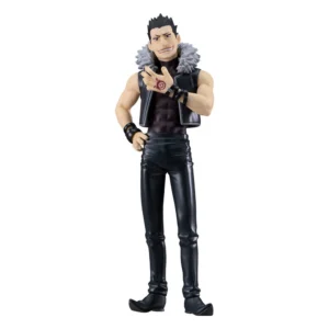 Fullmetal Alchemist Brotherhood Pop Up Parade Greed 18 cm – offiziell lizenzierte PVC Statue mit Base in Fensterbox.