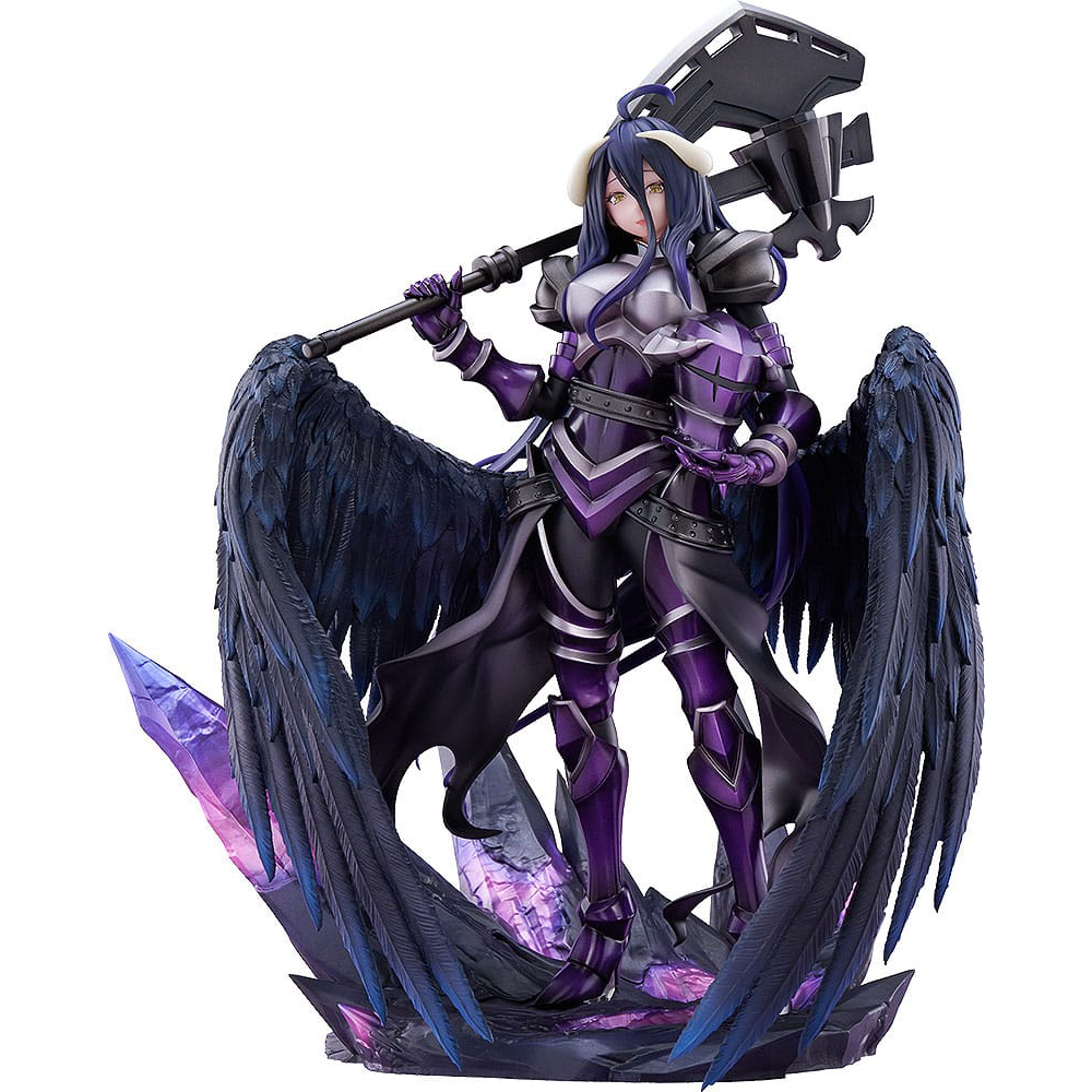 Overlord Albedo Hermes Trismegistus Ver. 1/7 PVC-Statue, 31 cm groß, offiziell lizenzierte Animefigur mit Base.
