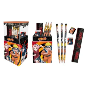 Naruto Schreibwaren-Set - 7-teilig