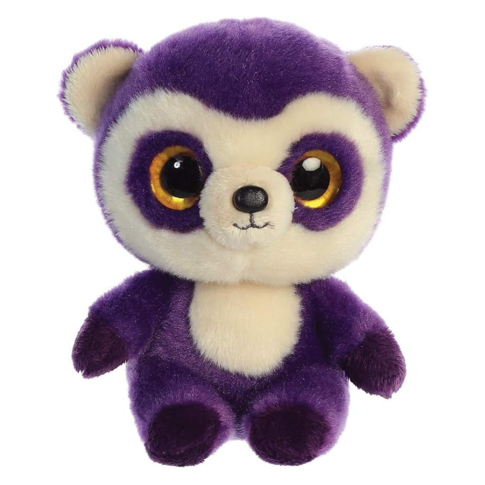 Aurora YooHoo & Friends Ricky Brillenbär 13 cm Plüschtier – süßer Brillenbär mit Glitzeraugen