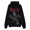 Chainsaw Man Kapuzenpullover mit Reißverschluss im Chainsaw Devil Design, offiziell lizenziert.