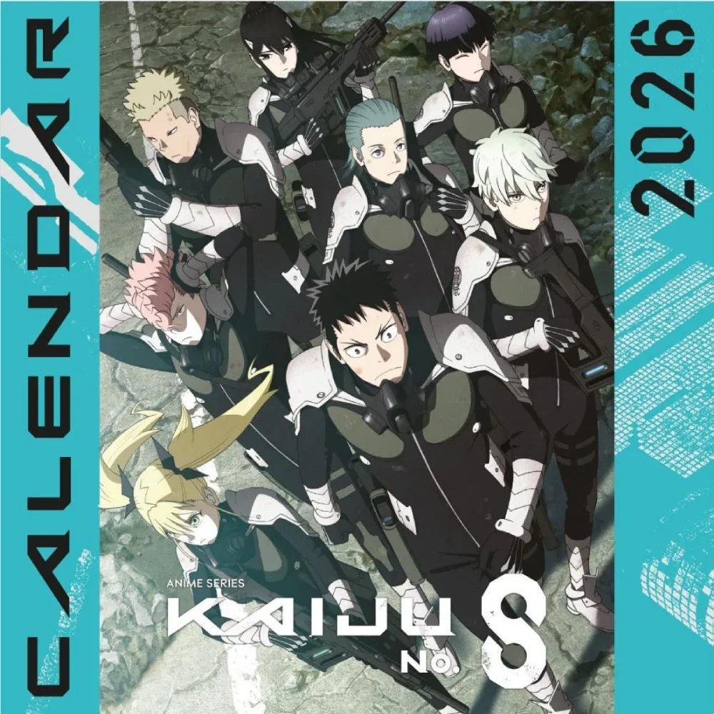 Kaiju No. 8 Wandkalender 2026 – Anime Kalender
