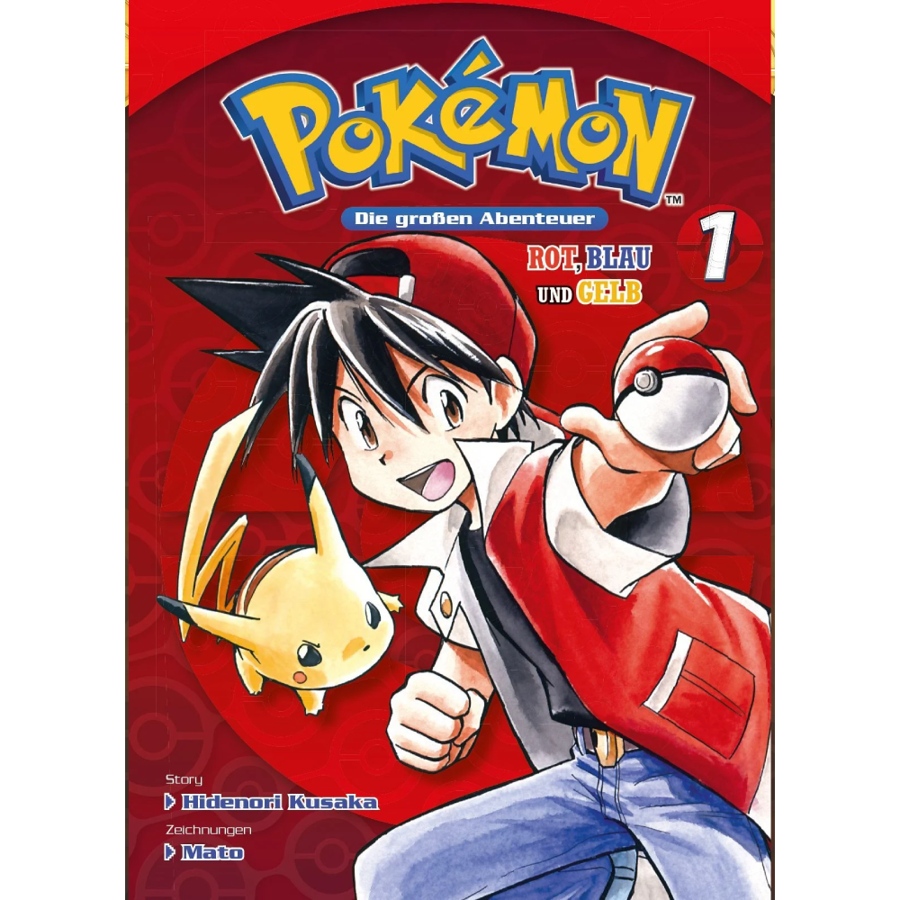 Cover des Mangas ›Pokémon – Die großen Abenteuer‹, deutsche Sammelbandausgabe von Panini.