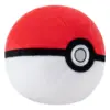 Pokémon Pokéball Plüschfigur, ca. 13 cm groß, weiches offiziell lizenziertes Pokémon Kuscheltier.