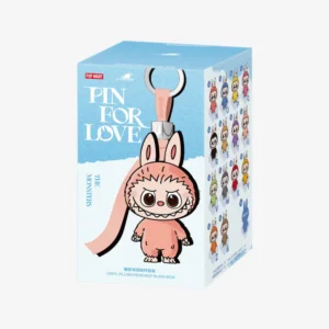 POP MART Labubu 4.0 Pin for Love Mystery Box (N–Z) – Blindbox mit zufälligem Emaille-Pin aus der The Monsters Serie.