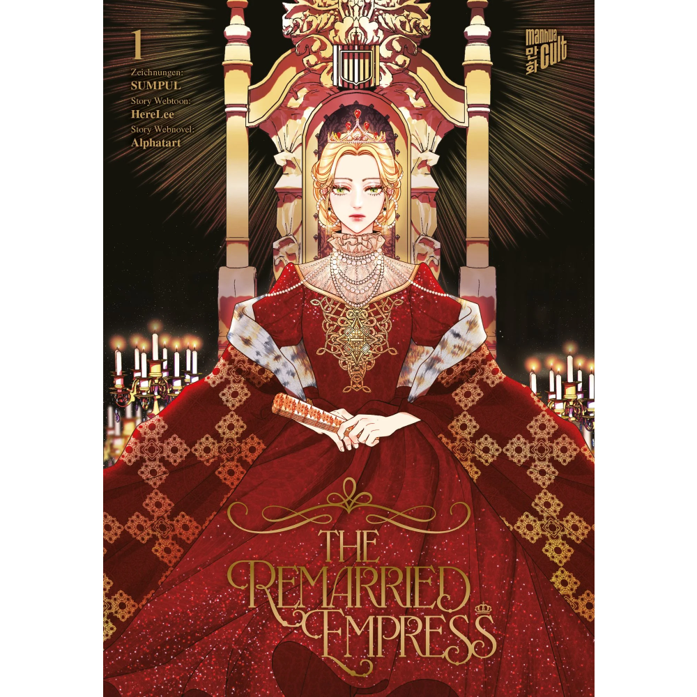 Cover des Manhwas ›The Remarried Empress‹, deutsche Ausgabe von Manhwa Cult.