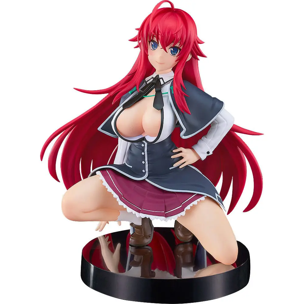 High School DxD Rias Gremory Doki Doki Ver. Figur 14cm Pop Up Parade L Size von Good Smile Company in verführerischer Pose