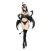 Overlord Albedo BiCute Dark Figur 26cm von FuRyu in schwarzem Bunny-Outfit mit Flügeln und Hörnern