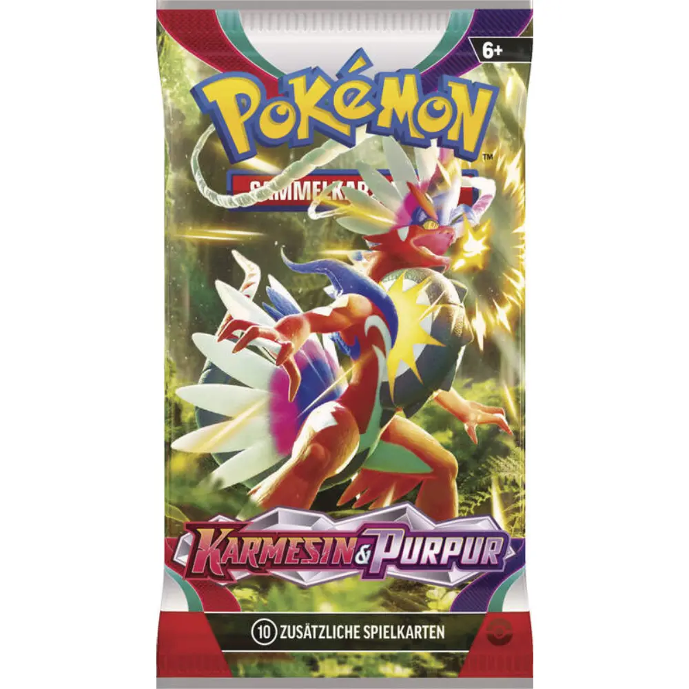 Pokémon TCG KP01 Karmesin & Purpur Booster Deutsch