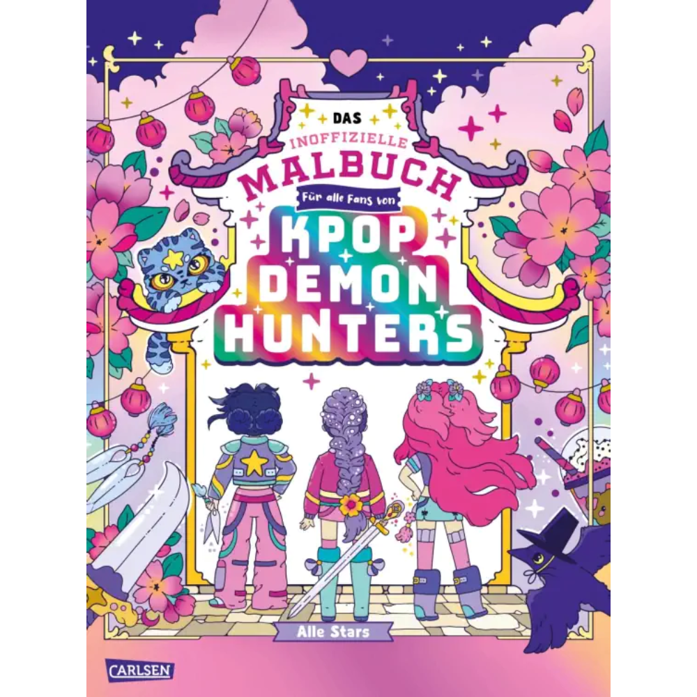 Das inoffizielle Malbuch für Fans von K-POP DEMON HUNTERS
