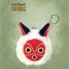 Prinzessin Mononoke San Maske - 8,5 cm vom Studio Ghibli kaufen
