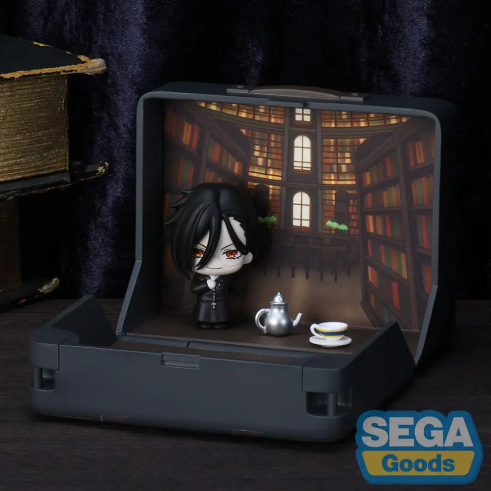 Black Butler Sebastian Michaelis Petite World Memories Mini Figur aus dem Boarding School Arc. Ca. 8 cm – von Sega.