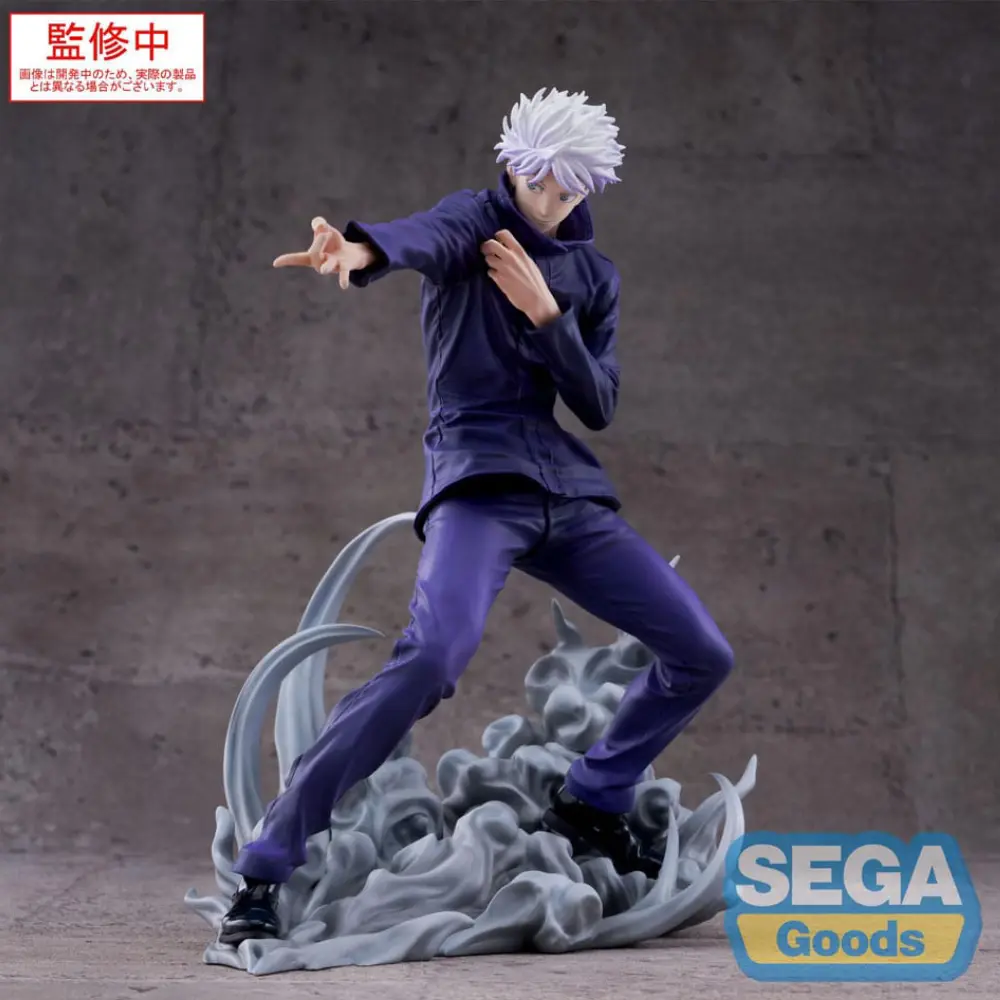 Jujutsu Kaisen Gojo Hollow Purple Figur Luminasta PVC Statue. Ca. 21 cm groß – von Sega.