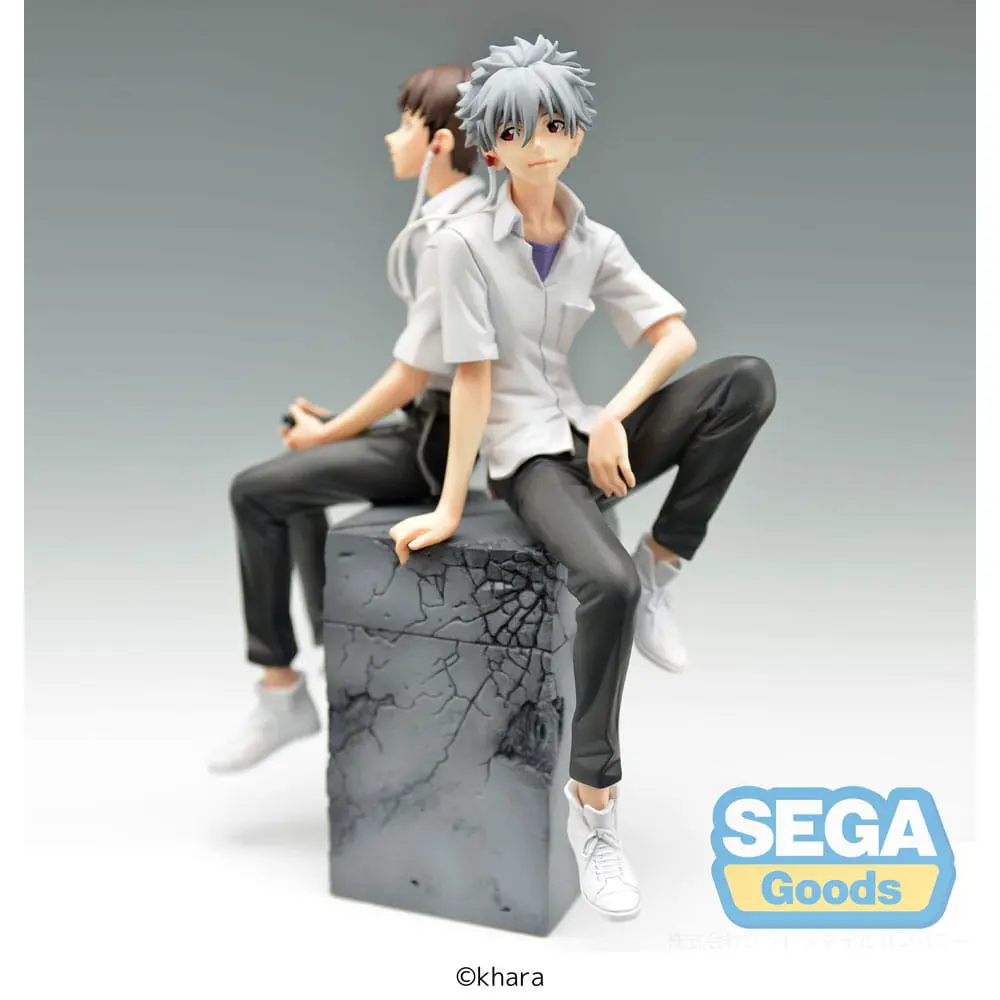Rebuild of Evangelion Luminasta Kaworu PVC Statue in ca. 17 cm – von Sega.
