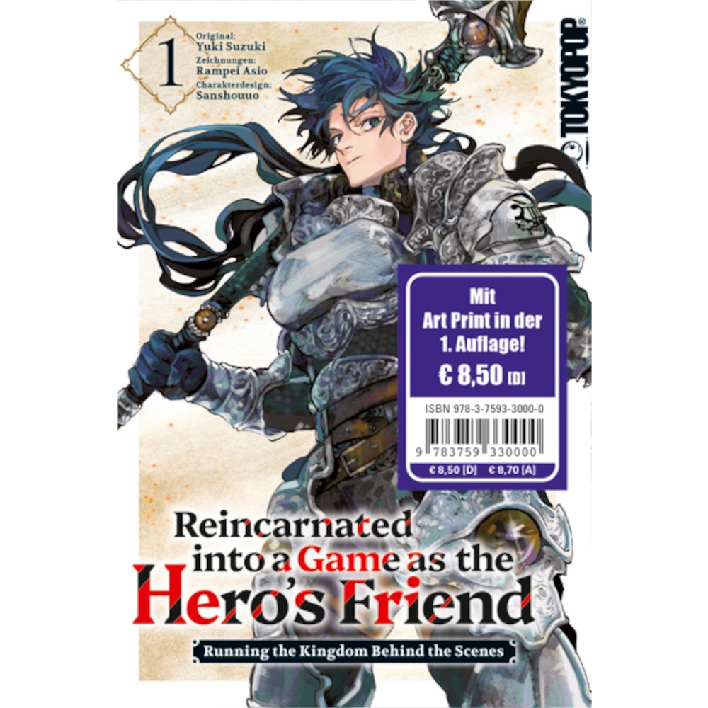 Reincarnated into a Game as the Hero’s Friend