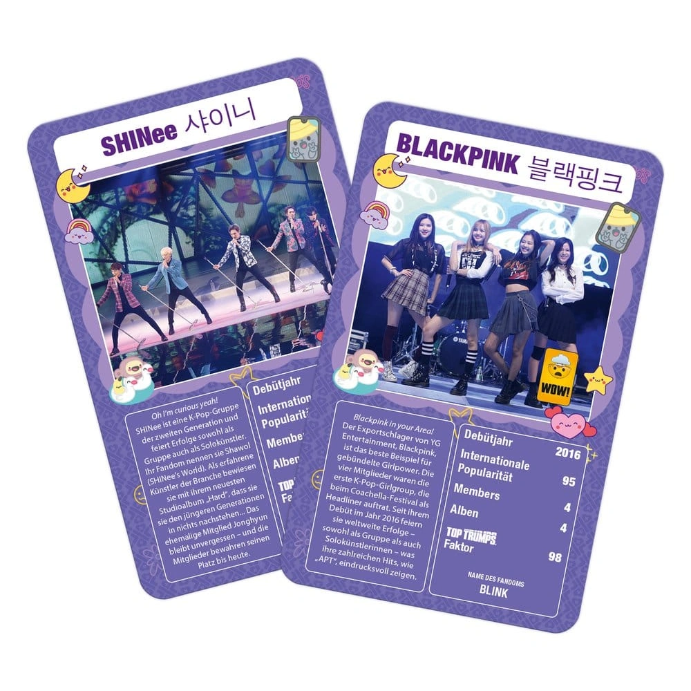 K-Pop Kartenspiel Top Trumps *Deutsche Version*
