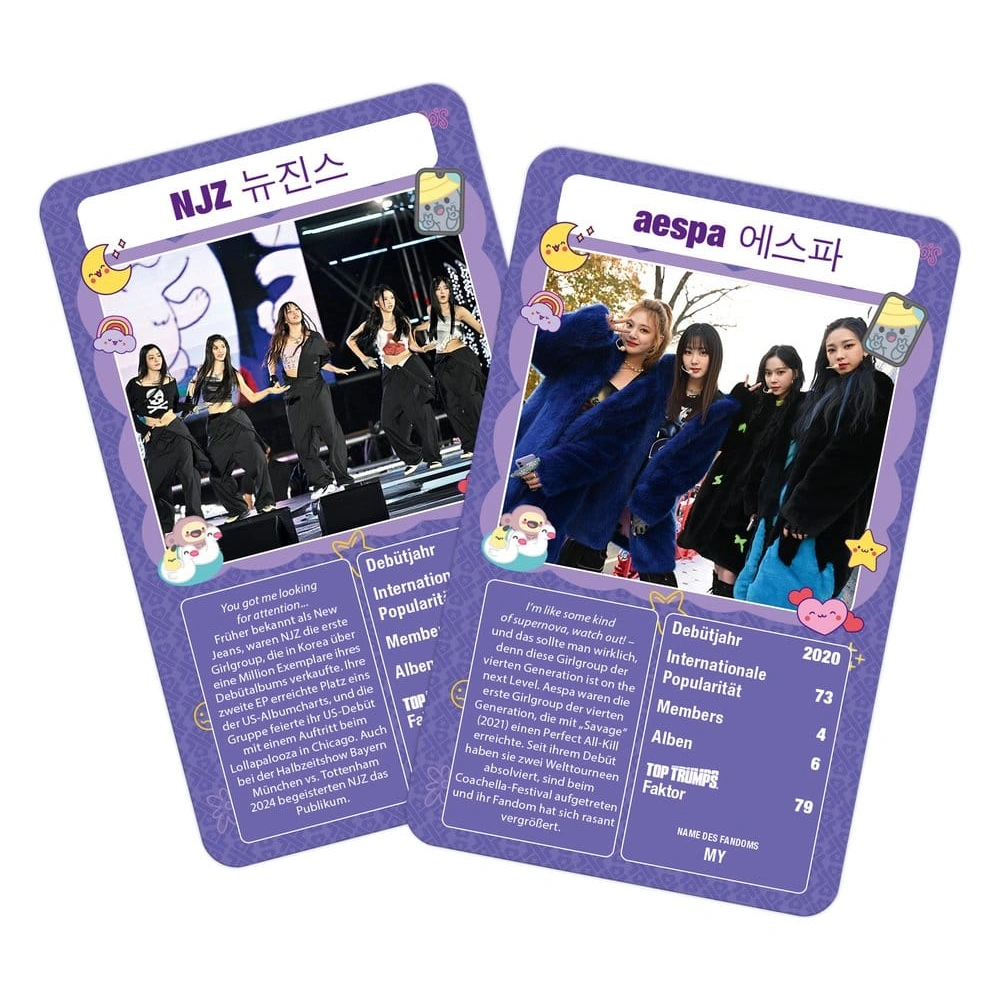 K-Pop Kartenspiel Top Trumps *Deutsche Version*