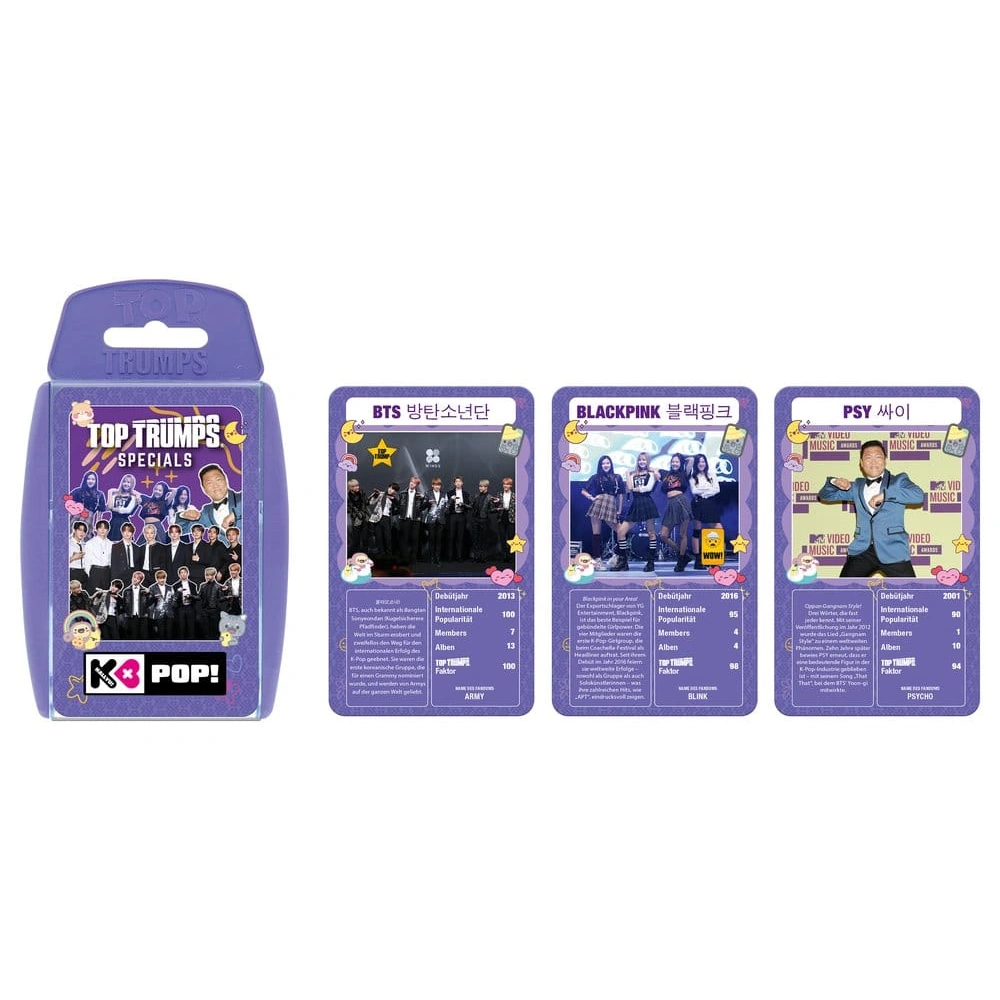 K-Pop Kartenspiel Top Trumps *Deutsche Version*