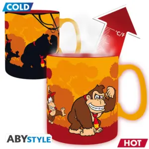 Donkey Kong - Heat Change Tasse - 460 ml