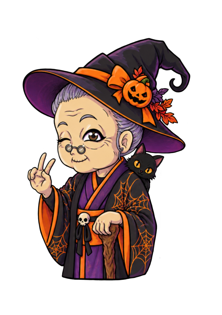 Die OMA, das Maskottchen von OMA Otaku Merch & Anime