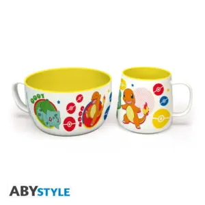 Pokémon - Frühstücksset - Pikachu & Kanto-Starter