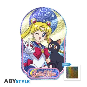 Sailor Moon - Vinyl Sticker - Sailor Moon & Luna